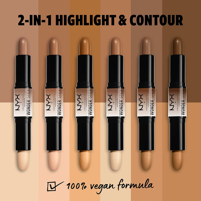 NYX PROFESSIONAL MAKEUP Wonder Stick, Highlight & Contour - Light