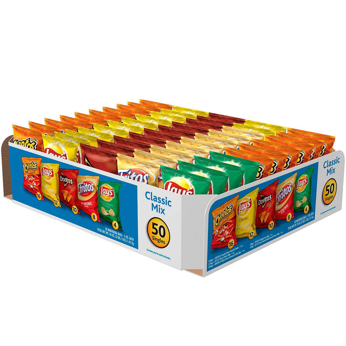 Frito Lay Count Variety Pack - 50/ 1 oz. bags