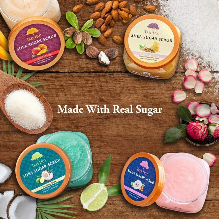 Tree Hut Tahitian Vanilla Bean Shea Sugar Scrub