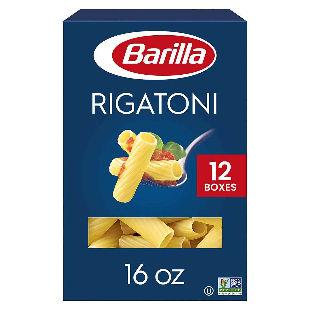 Barillo Rigatoni Barilla Pasta, Rigatoni, 16 Ounce (Pack of 12) — Priority House