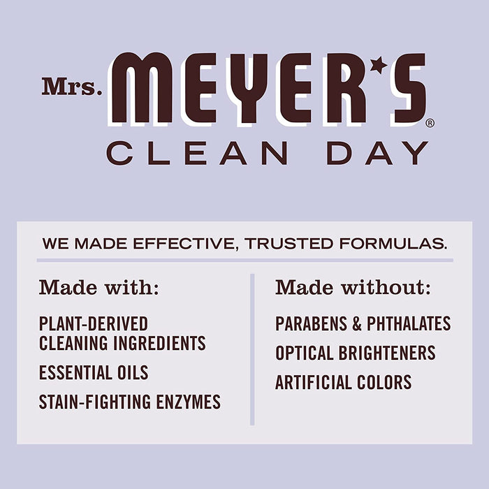 Mrs. Meyer's Clean Day Liquid Laundry Detergent, Pack of 2