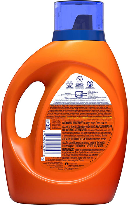 Tide Liquid Laundry Detergent Soap, Original Scent, 64 Loads