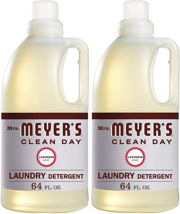 Mrs. Meyer's Clean Day Liquid Laundry Detergent, Pack of 2