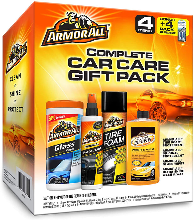 Armor All Car Wash and Cleaner Kit (4 Items)