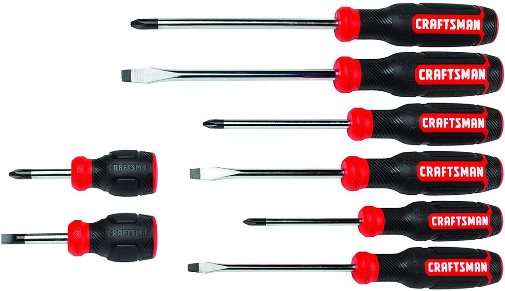 CRAFTSMAN Screwdriver Set, Assorted, 8-Piece (CMHT65075