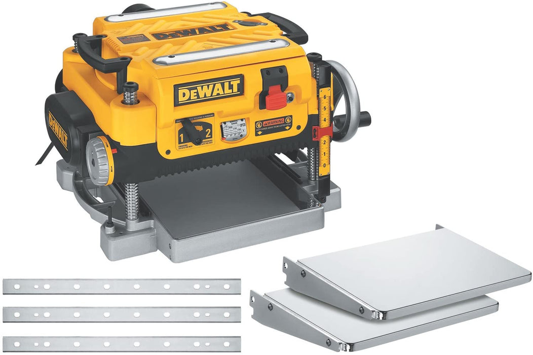 DEWALT Thickness Planer, Two Speed, 13-Inch (DW735X)